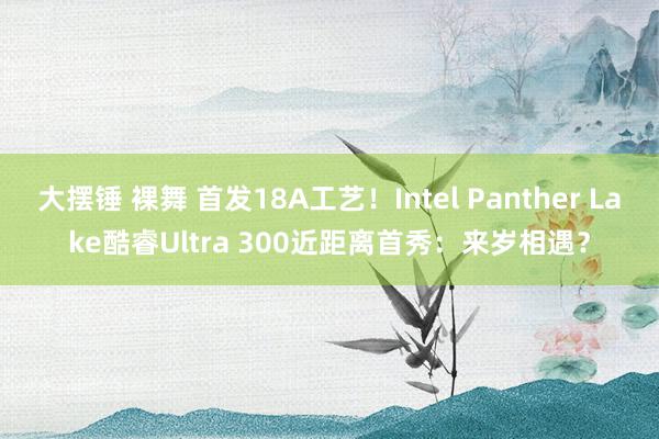 大摆锤 裸舞 首发18A工艺！Intel Panther Lake酷睿Ultra 300近距离首秀：来岁相遇？